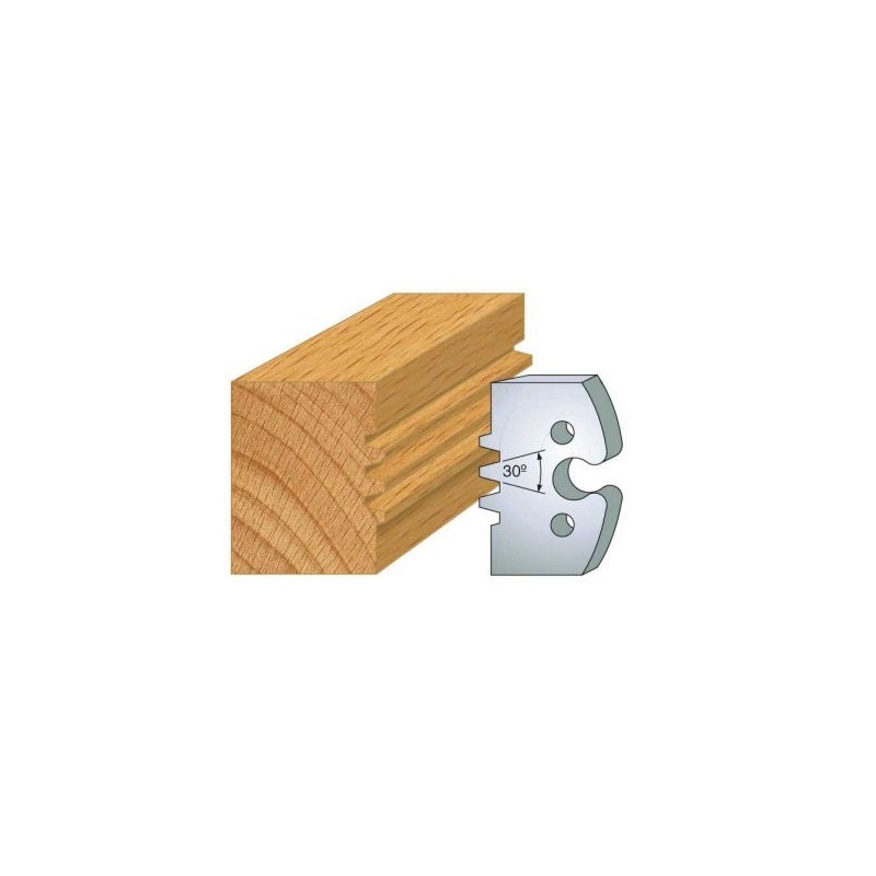 Couteau - LEMAN 855.246 - trapèze double - la paire