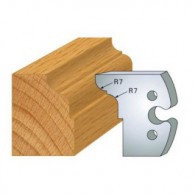 Couteau - LEMAN 855.273 - congé et 1/4 de rond r 7 - la paire