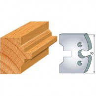 Couteau - LEMAN 855.283 - bouvetage volet rain. 8 mm - la paire