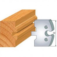 Couteau - LEMAN 855.284 - bouvetage volet lang. 8 mm - la paire