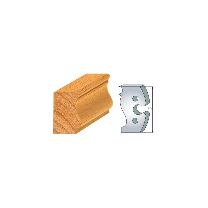 Couteau - LEMAN 855.285 - baguette filet Louis XVI - la paire