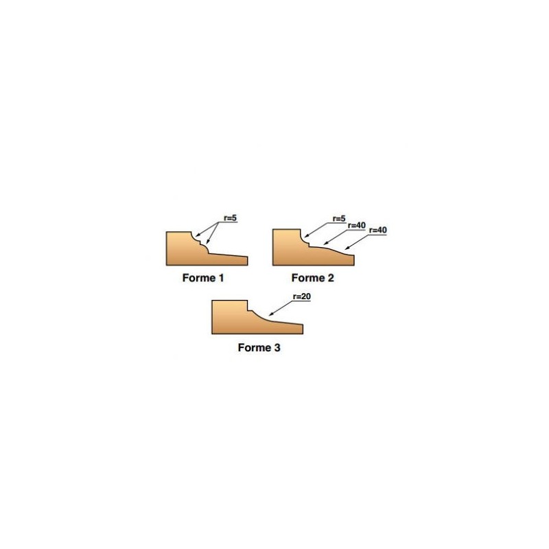 Porte-outils - LEMAN 9481603001 - plate-bande - Ø 160x20x30 mm