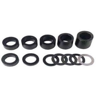 Jeu de bagues - ELBE JR090142 - al 40 mm - de 1 à 10 mm - 10 pièces