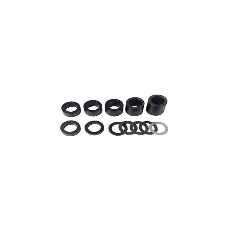 Jeu de bagues - ELBE JR090142 - al 40 mm - de 1 à 10 mm - 10 pièces