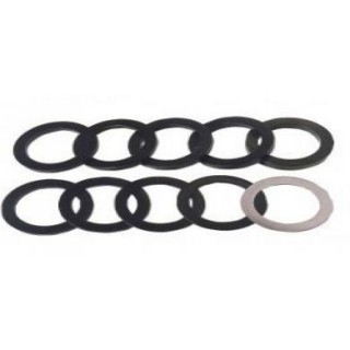 Jeu de bagues - ELBE JR090151 - al 50 mm - de 0,1 à 3 mm - 10 pièces
