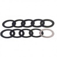 Jeu de bagues - ELBE JR090151 - al 50 mm - de 0,1 à 3 mm - 10 pièces