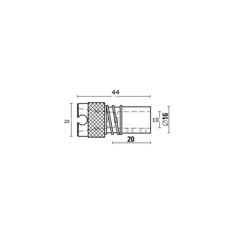 Mandrin rapide - KLEIN 031500R - Ø 10 mm - pour Morbidelli/SCM