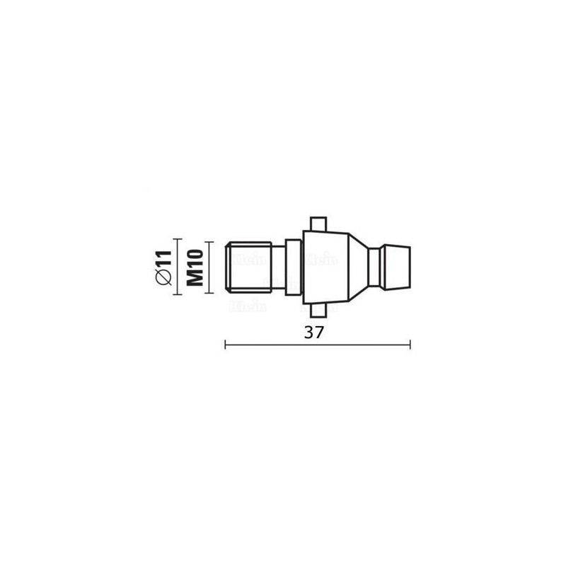 Adaptateur rapide - KLEIN 031600L - M10/11 gauche - Morbidelli/SCM