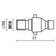 Adaptateur rapide - KLEIN 031600R - M10/11 droit - Morbidelli/SCM