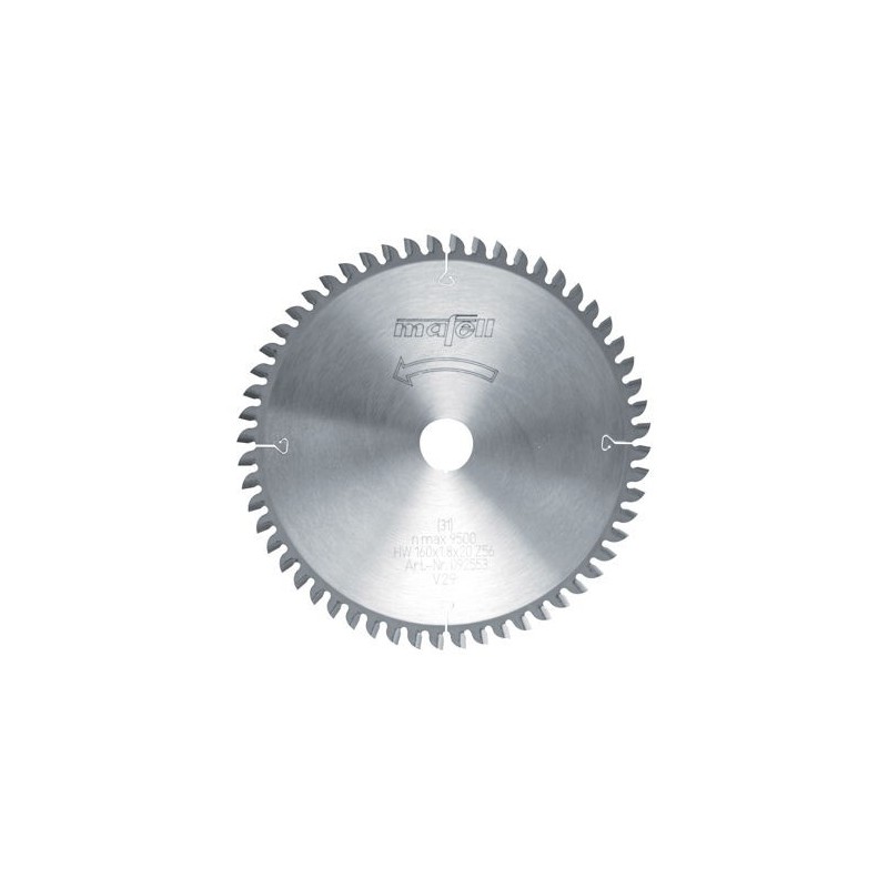 Lame carbure - MAFELL 092553 - 160x1,2/1,8x20 Z56TP