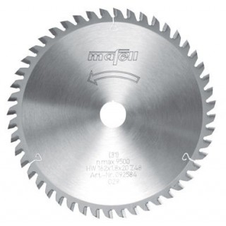 Lame carbure - MAFELL 092584 - 162x1,2/1,8x20 Z48ALT Lame carbure - MAFELL 092584 - 162x1,2/1,8x20 Z48ALT