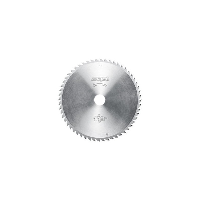 Lame carbure - MAFELL 092592 - 237x1,8/2,5x30 Z56ALT