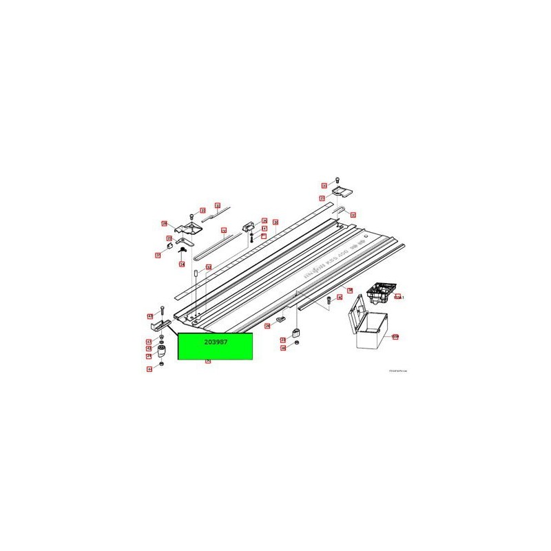 Index - MAFELL 203987 - pour KSS400