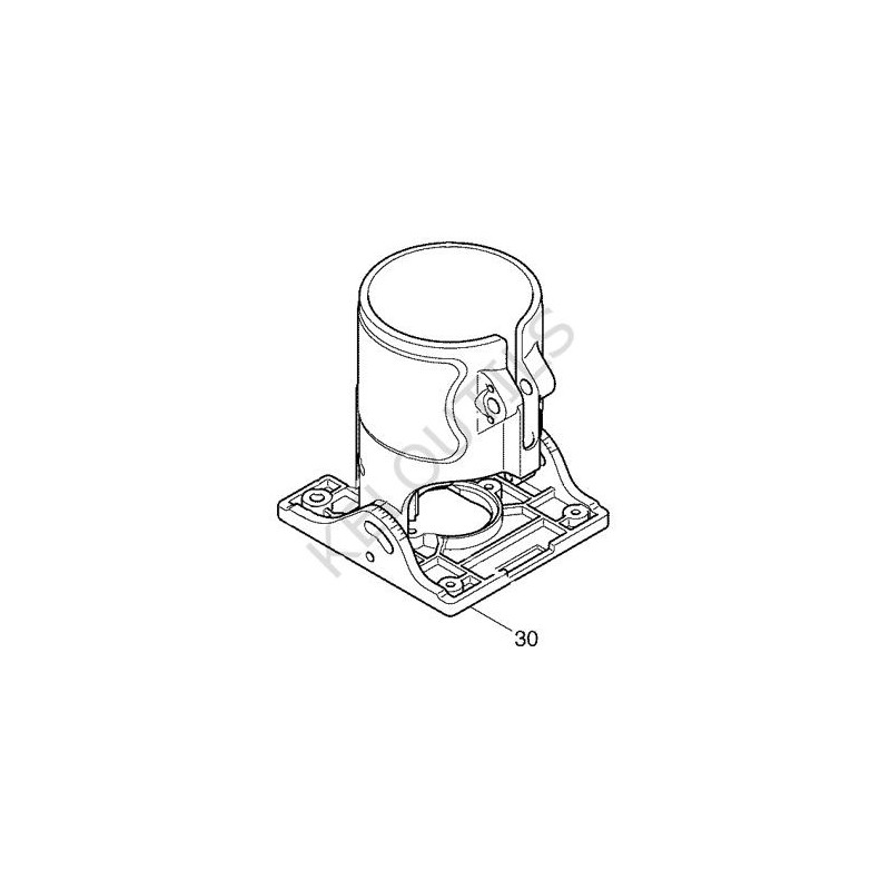 Base - MAKITA 154670-8 - pour 3710