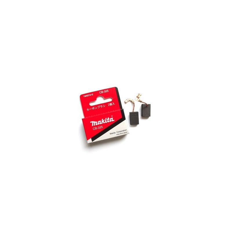 Balai charbon - MAKITA 194074-2 - CB325-CB326 - la paire