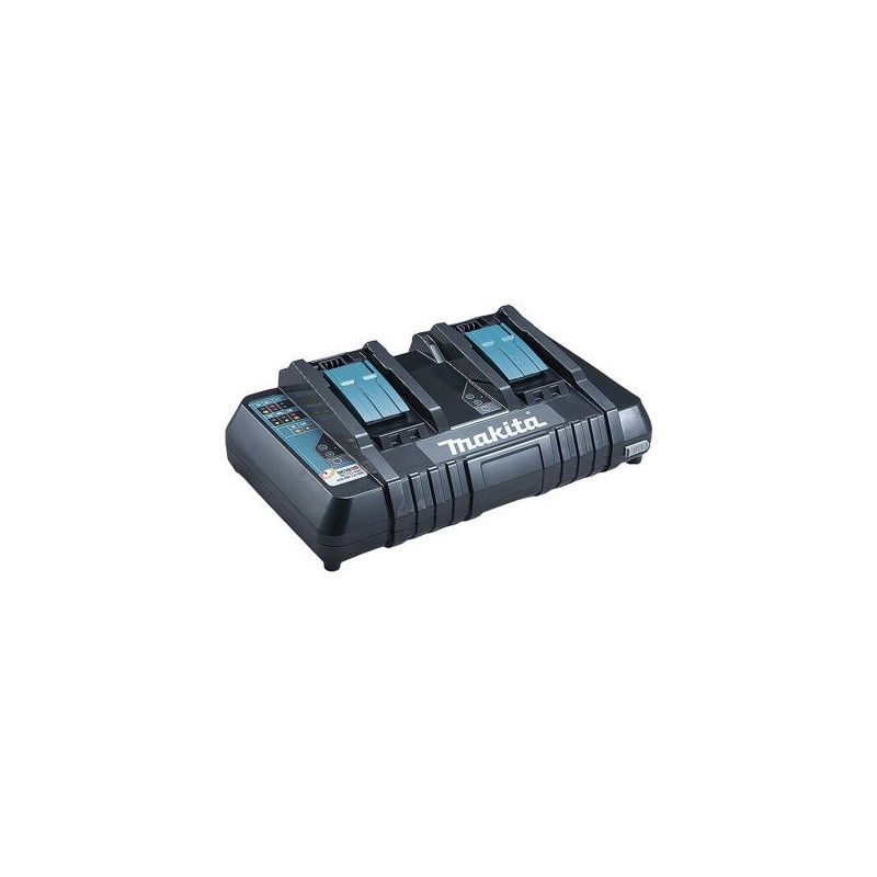Chargeur double - MAKITA 196933-6 - DC18RD - 7,2-18V Li-ion