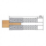 Porte-outils - ELBE MT010950 - multi-tenons - Ø 280/320x30x50 mm