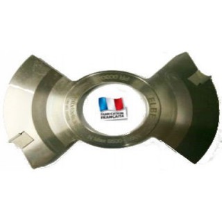 Porte-outils - ELBE PR003045 - à rainer intermédiaire - Ø 160x10x50 mm