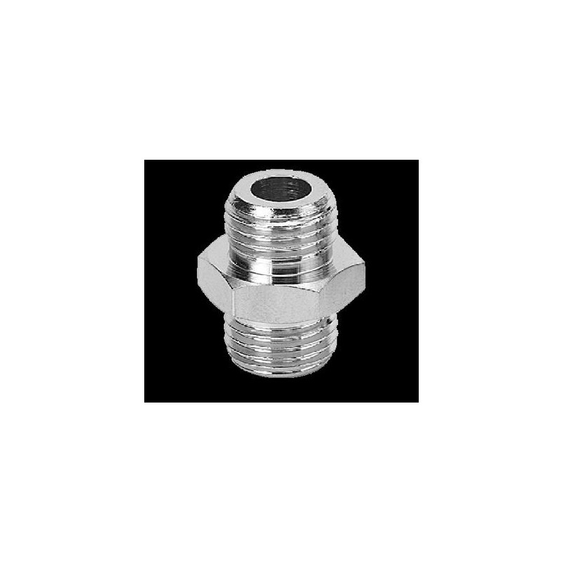 Mamelon double - PREVOST A1M518 - M5x1/8" Gaz - mâle