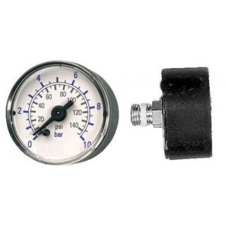 Manomètre - PREVOST MTRA1040 - Ø 40 mm - 10 bars - 1/8" Gaz