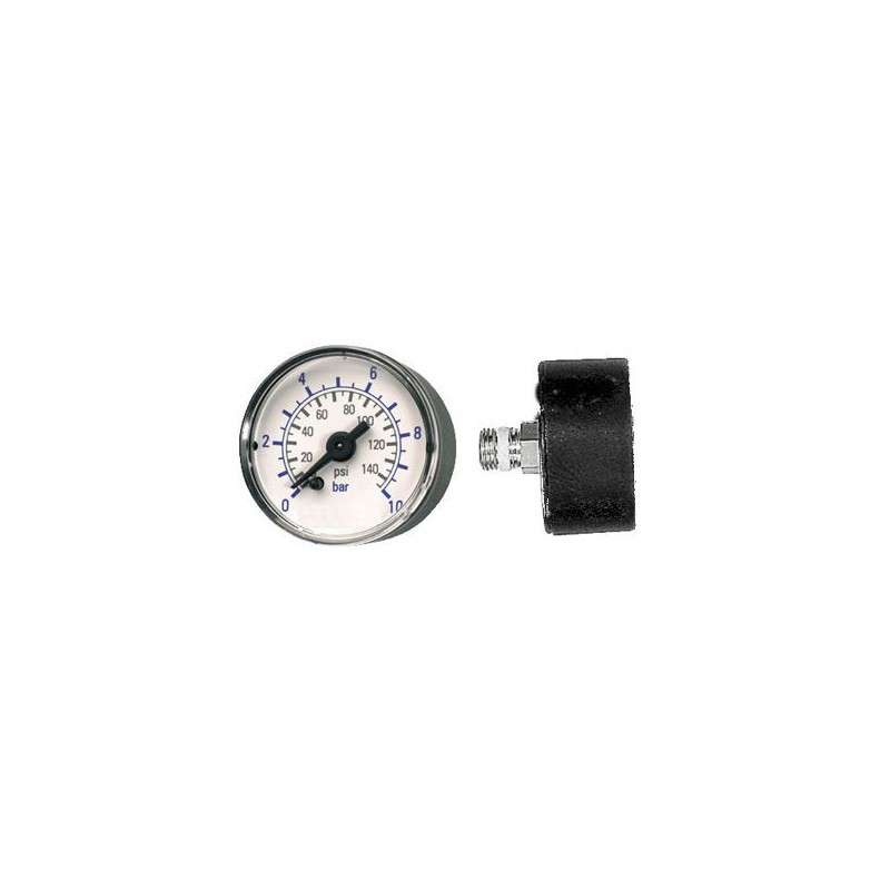 Manomètre - PREVOST MTRA1040 - Ø 40 mm - 10 bars - 1/8" Gaz