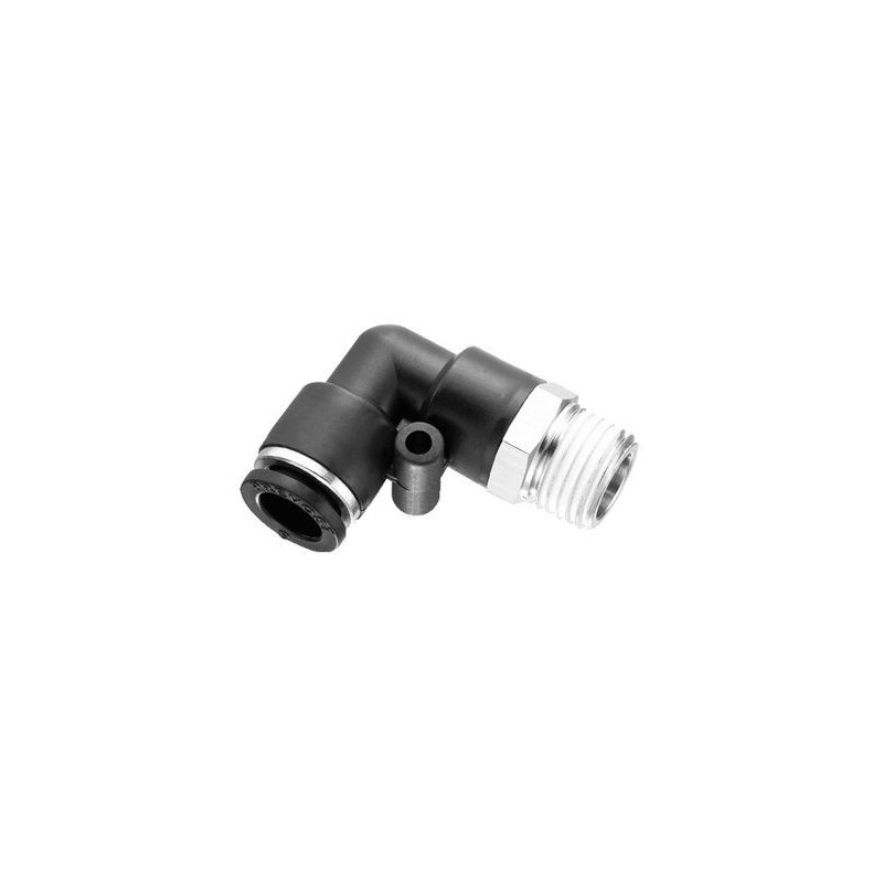 Raccord coudé - PREVOST RPCMR0600 - Ø 6 mm - 1/8" Gaz
