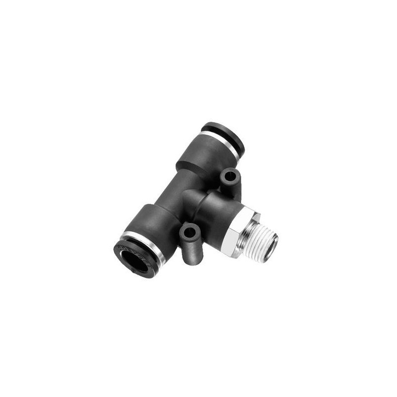 Té - PREVOST RPTCR0600 - Ø 6 mm - 1/8" Gaz - mâle