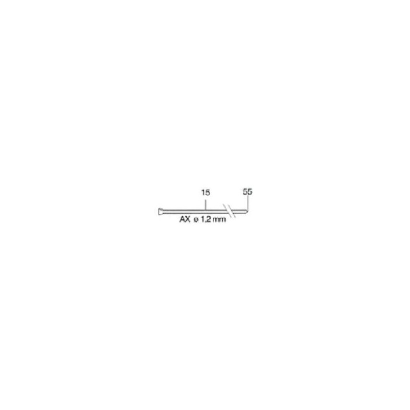 Pointe - SENCO AX 105794 - L 38 mm - galvanisé - Bte 5000