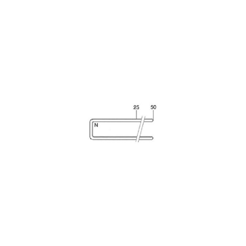 Agrafe - SENCO N 18282 - l 10,8 mm x L 45 mm - galvanisé - Bte 10800