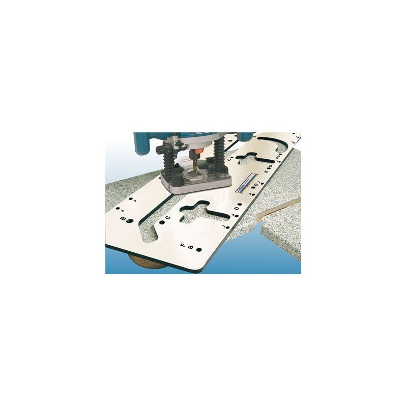 Gabarit pour plan de travail - VIRUTEX PFE60 6045702 - plan 420-650 mm