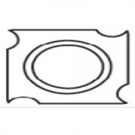 Plaquette - ELBE W23 - 14x14x2,95 mm