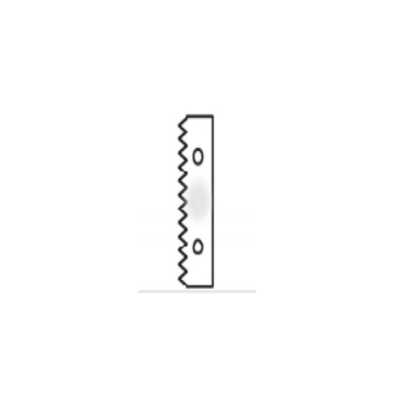 Plaquette - ELBE W30 - 50x15x1,5 mm