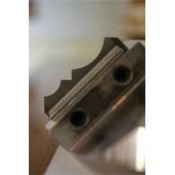 Plaquette - ELBE W618 - 1/4 rond r 8 et r 15 mm