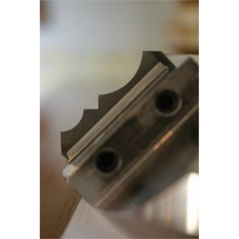 Plaquette - ELBE W618 - 1/4 rond r 8 et r 15 mm