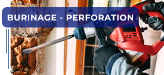 Conso burinage perforation
